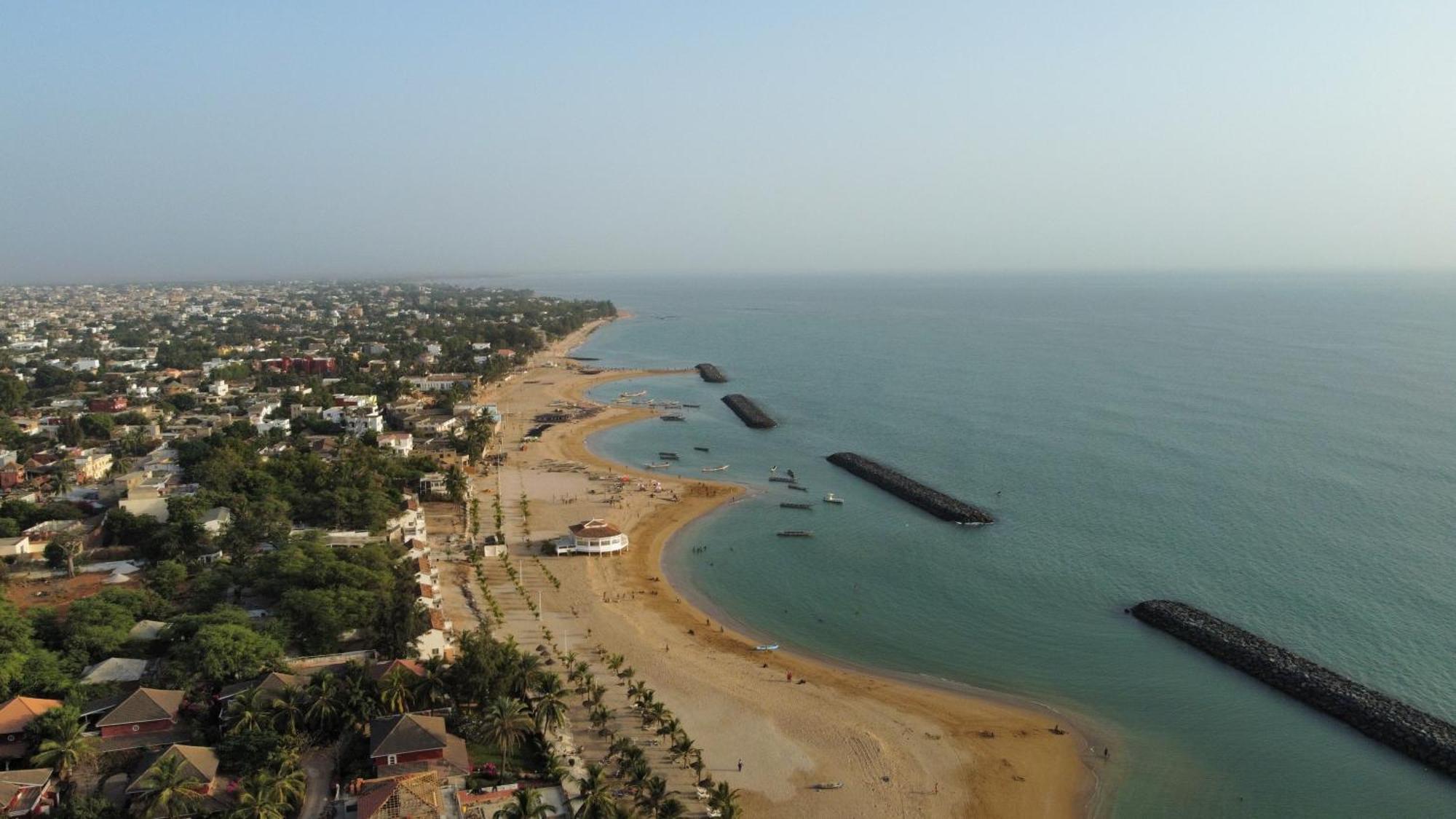West African Beach Saly Exterior foto