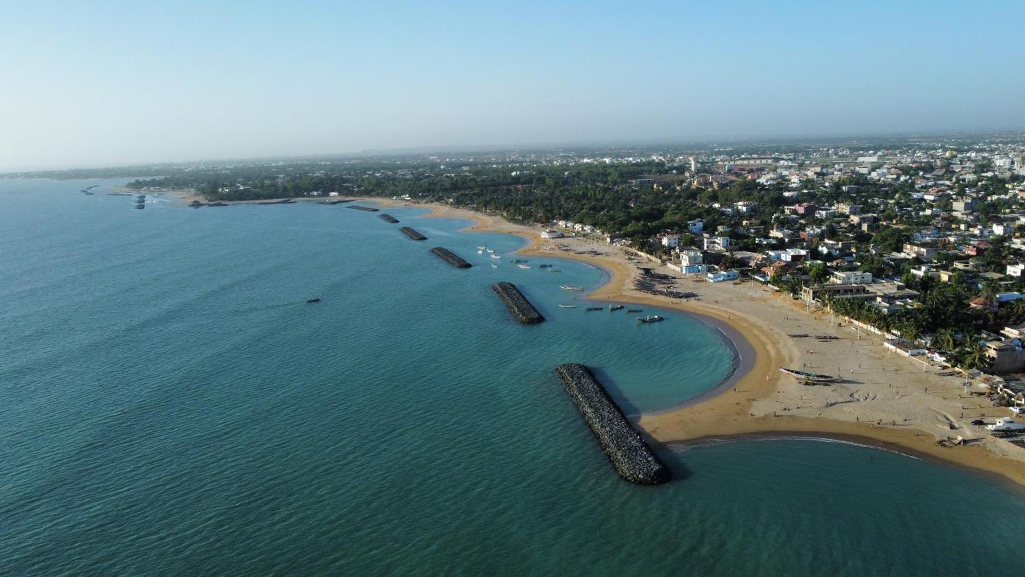 West African Beach Saly Exterior foto